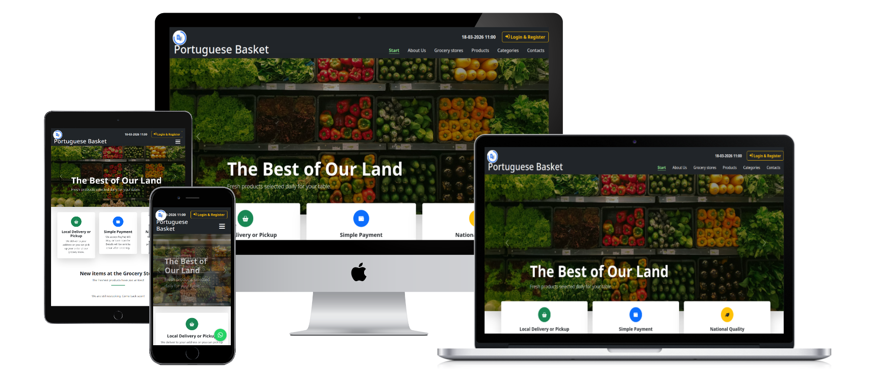 Cesto Português - Marketplace de Produtos Nacionais