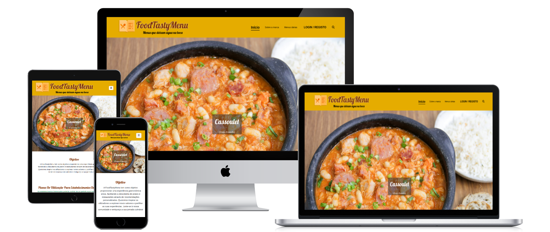 FoodTastyMenu – Menus Digitais e Gestão para Restauração