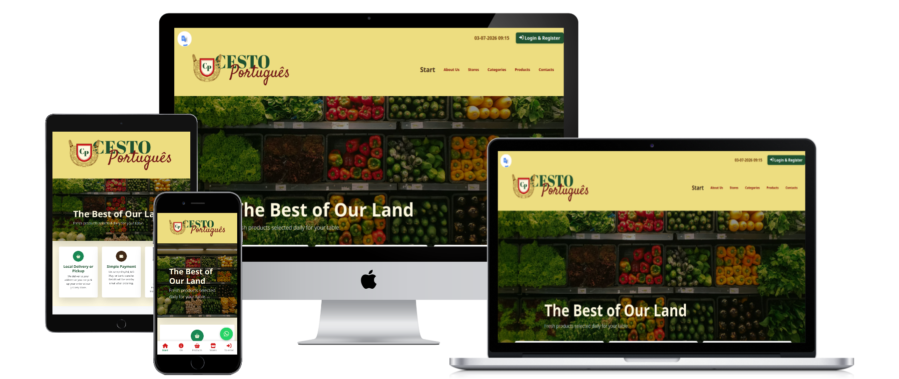 Cesto Português - Marketplace de Produtos Nacionais
