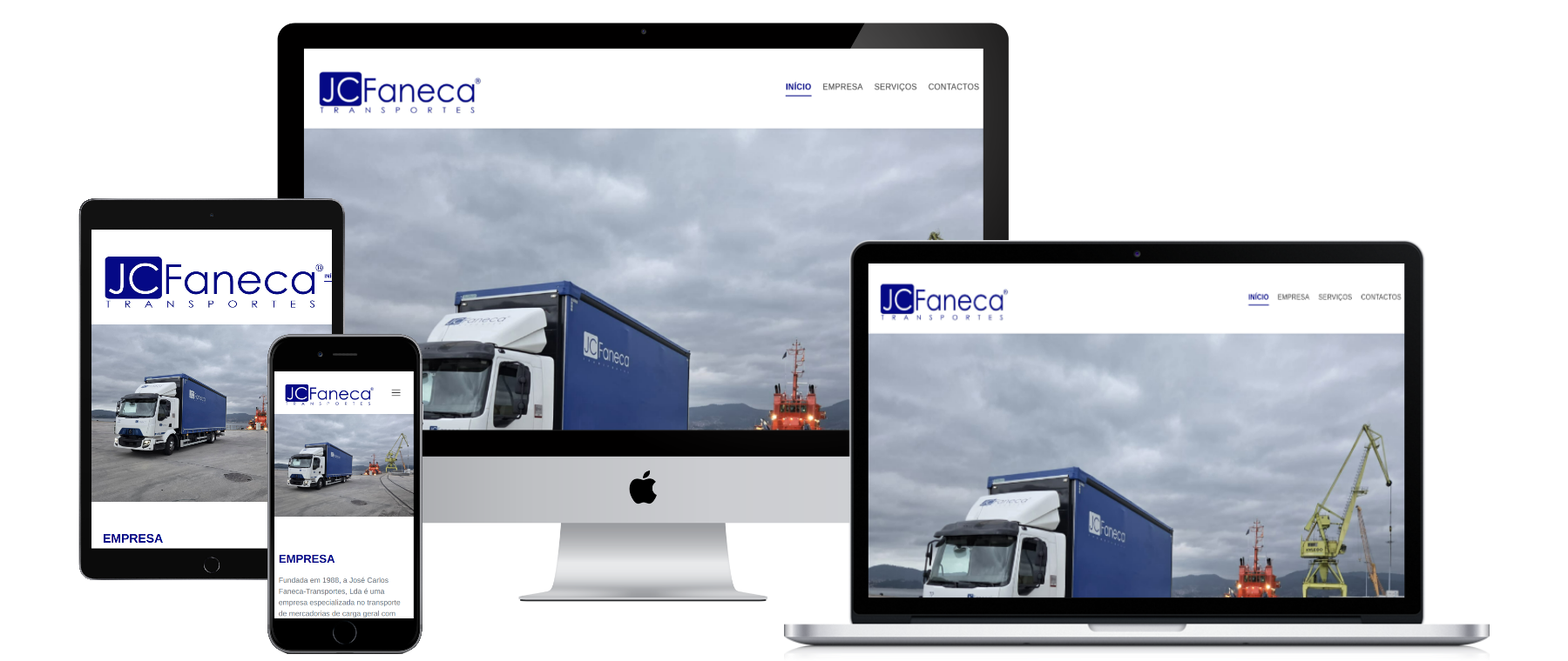 Website: Transportes Faneca